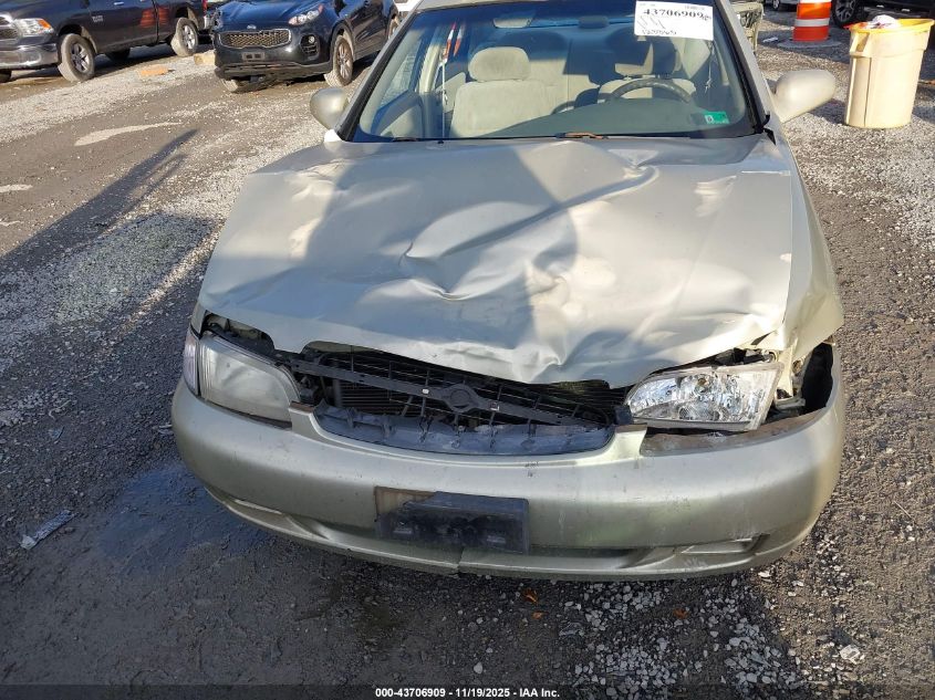 1999 Nissan Altima Gle/Gxe/Se/Se-L/Xe VIN: 1N4DL01D8XC176755 Lot: 43706909