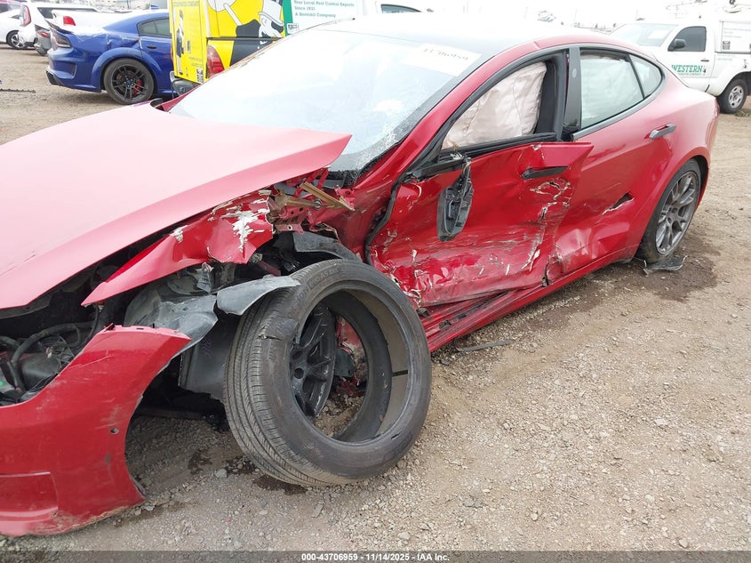 2022 Tesla Model S Dual Motor All-Wheel Drive VIN: 5YJSA1E53NF493553 Lot: 43706959