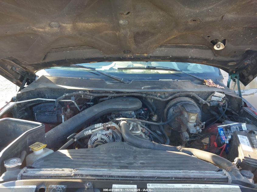 1995 Dodge Ram 1500 VIN: 1B7HF16Y2SS320027 Lot: 43706978