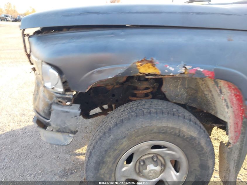 1995 Dodge Ram 1500 VIN: 1B7HF16Y2SS320027 Lot: 43706978