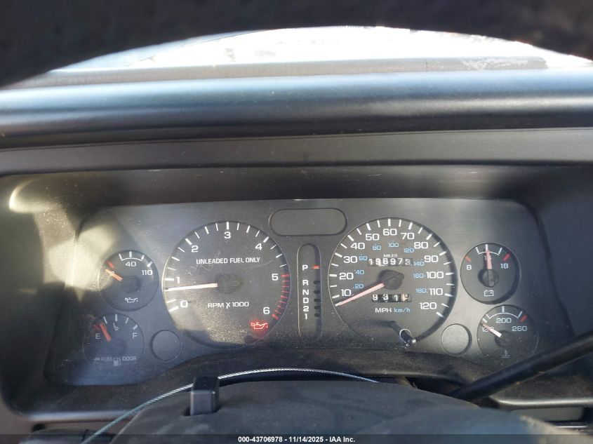 1995 Dodge Ram 1500 VIN: 1B7HF16Y2SS320027 Lot: 43706978