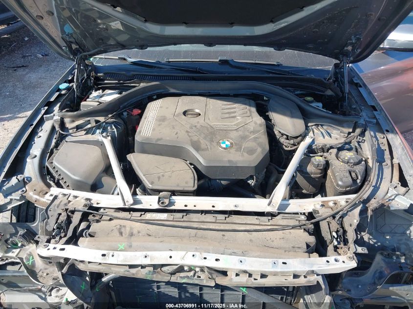 2020 BMW 530I xDrive VIN: WBAJR7C03LWW70008 Lot: 43706991