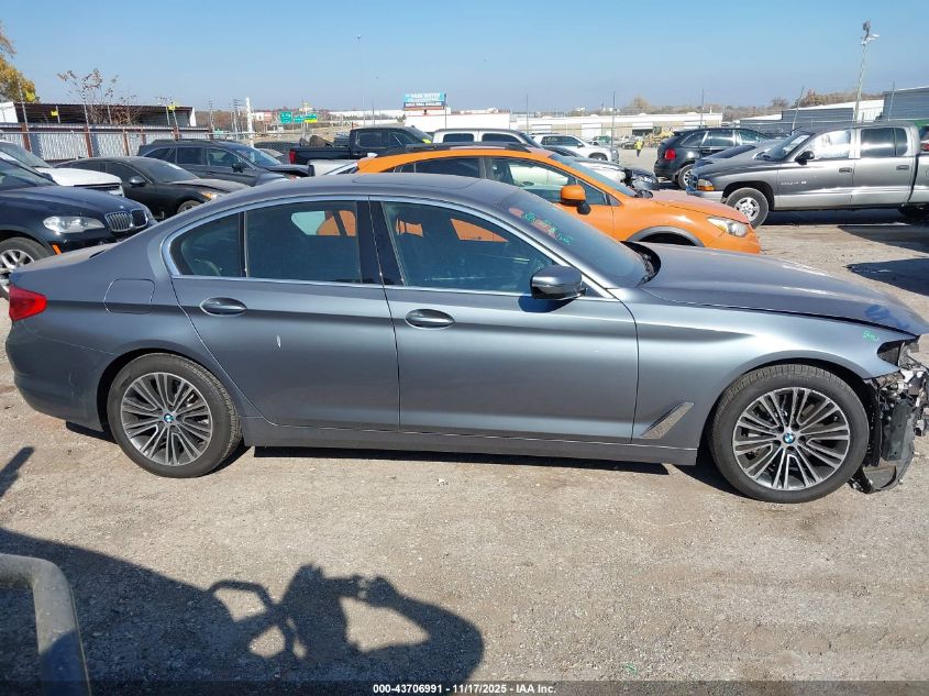 2020 BMW 530I xDrive VIN: WBAJR7C03LWW70008 Lot: 43706991