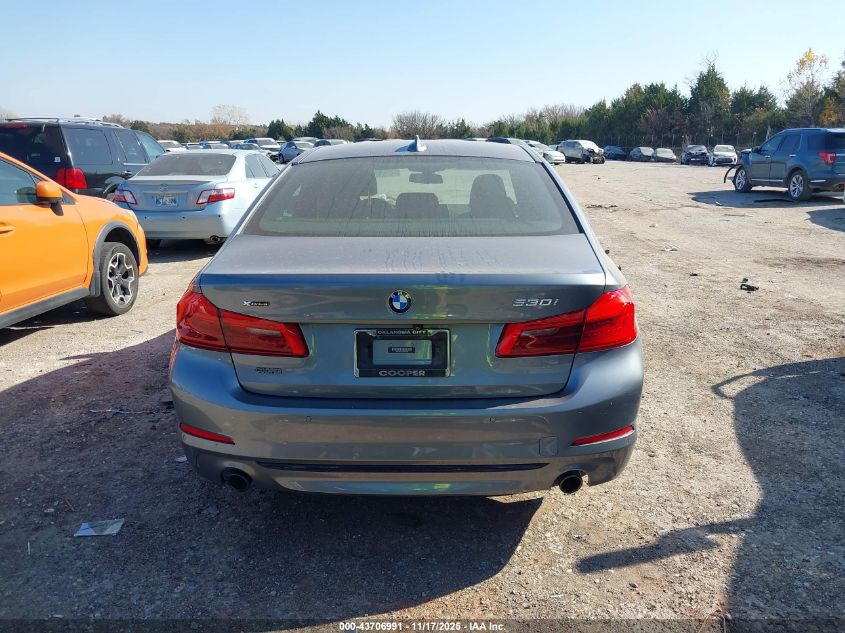 2020 BMW 530I xDrive VIN: WBAJR7C03LWW70008 Lot: 43706991