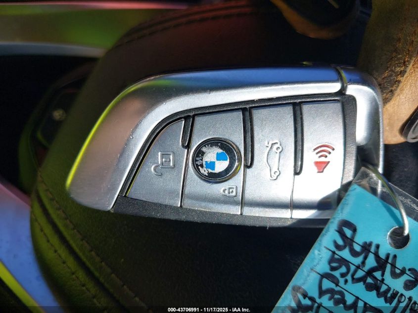 2020 BMW 530I xDrive VIN: WBAJR7C03LWW70008 Lot: 43706991