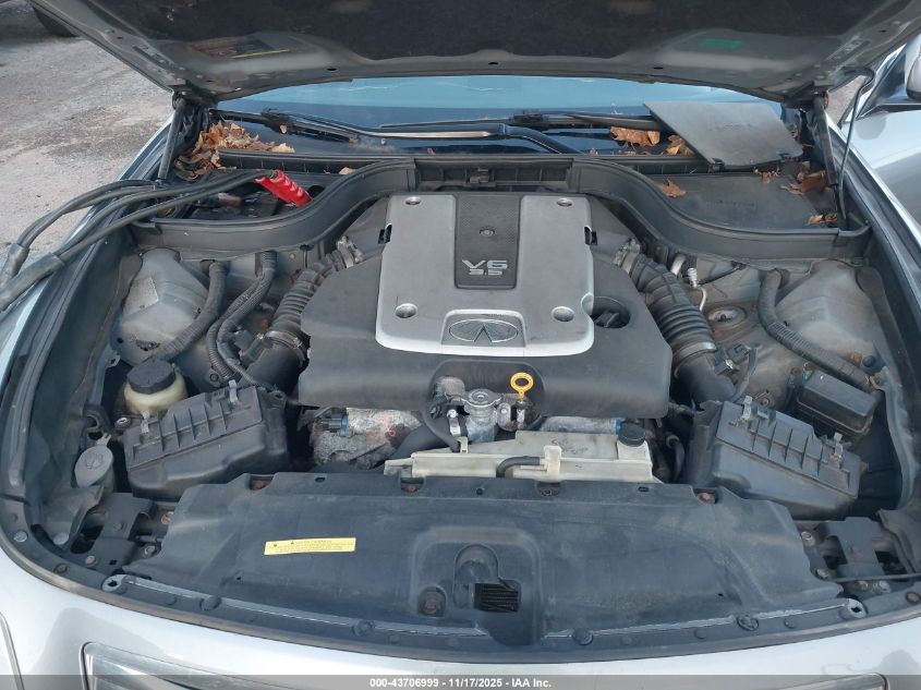 2008 Infiniti G35X VIN: JNKBV61F98M258780 Lot: 43706999