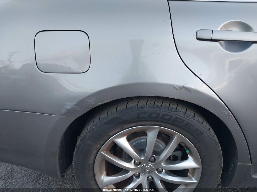 2008 Infiniti G35X VIN: JNKBV61F98M258780 Lot: 43706999