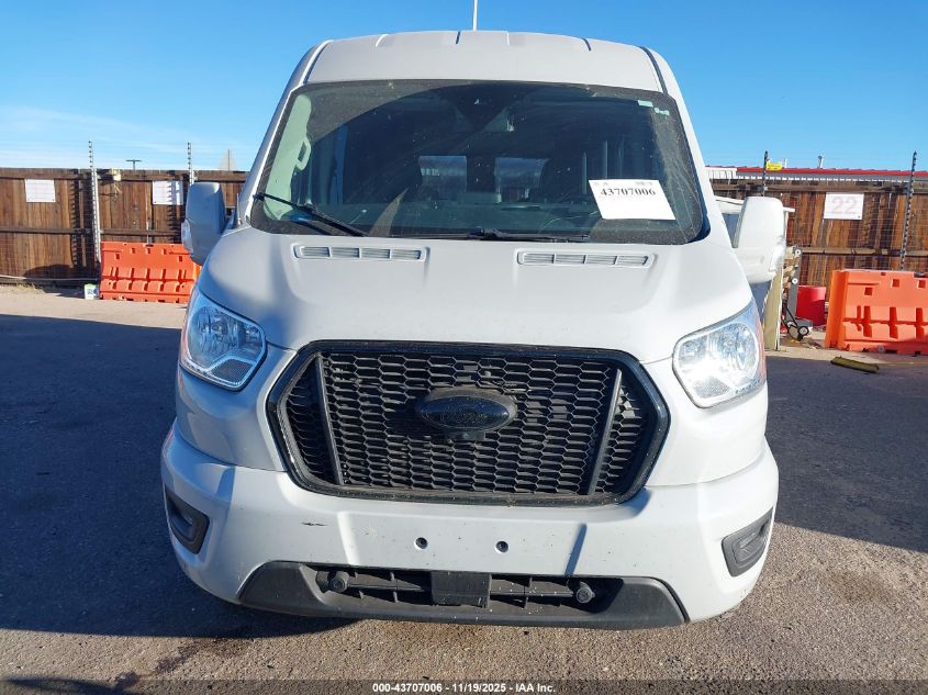 2021 Ford Transit-250 VIN: 1FTBR2CG9MKA11804 Lot: 43707006