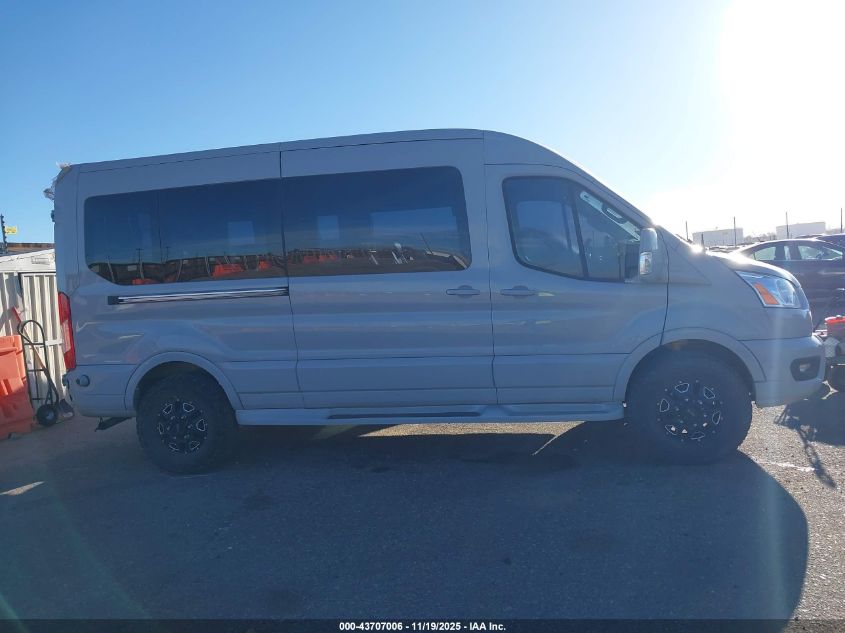 2021 Ford Transit-250 VIN: 1FTBR2CG9MKA11804 Lot: 43707006