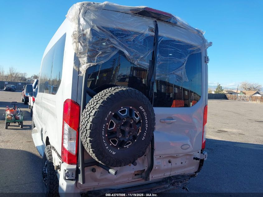 2021 Ford Transit-250 VIN: 1FTBR2CG9MKA11804 Lot: 43707006