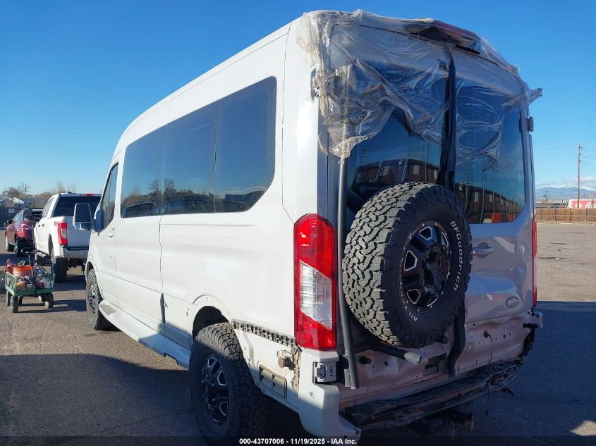2021 Ford Transit-250 VIN: 1FTBR2CG9MKA11804 Lot: 43707006