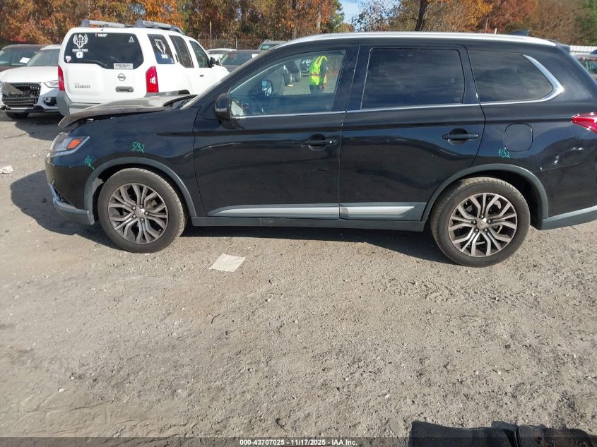 2017 Mitsubishi Outlander Sel VIN: JA4AD3A31HZ053200 Lot: 43707025