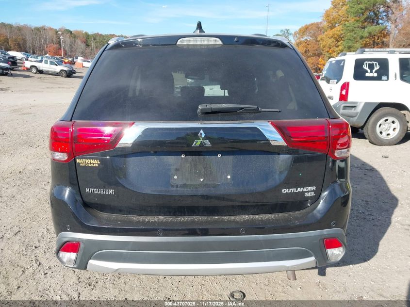 2017 Mitsubishi Outlander Sel VIN: JA4AD3A31HZ053200 Lot: 43707025