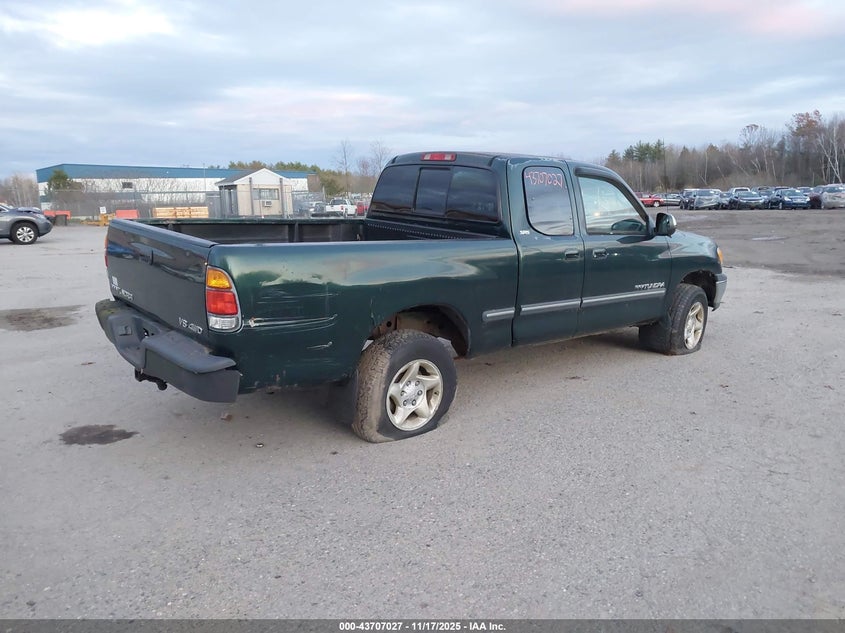 5TBBT4415YS062134 2000 TOYOTA TUNDRA photo no. 4