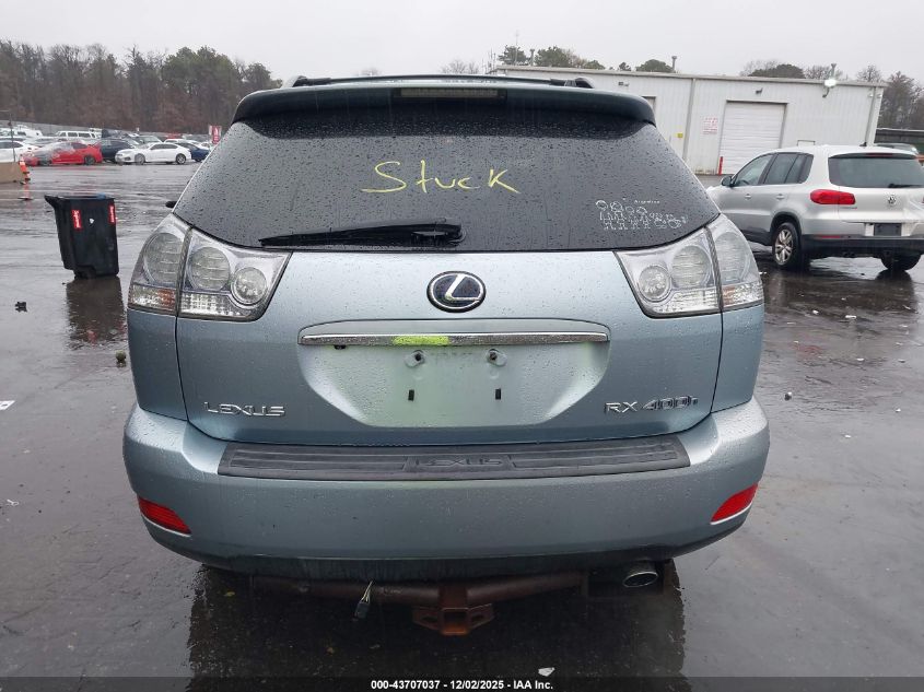 2008 Lexus Rx 400H VIN: JTJGW31U382007814 Lot: 43707037