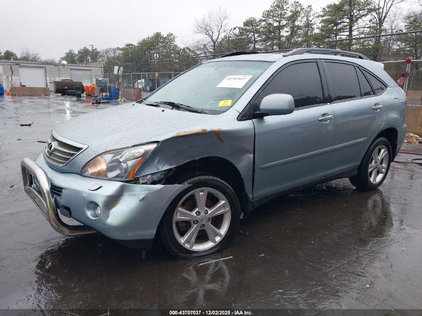 2008 Lexus Rx 400H VIN: JTJGW31U382007814 Lot: 43707037