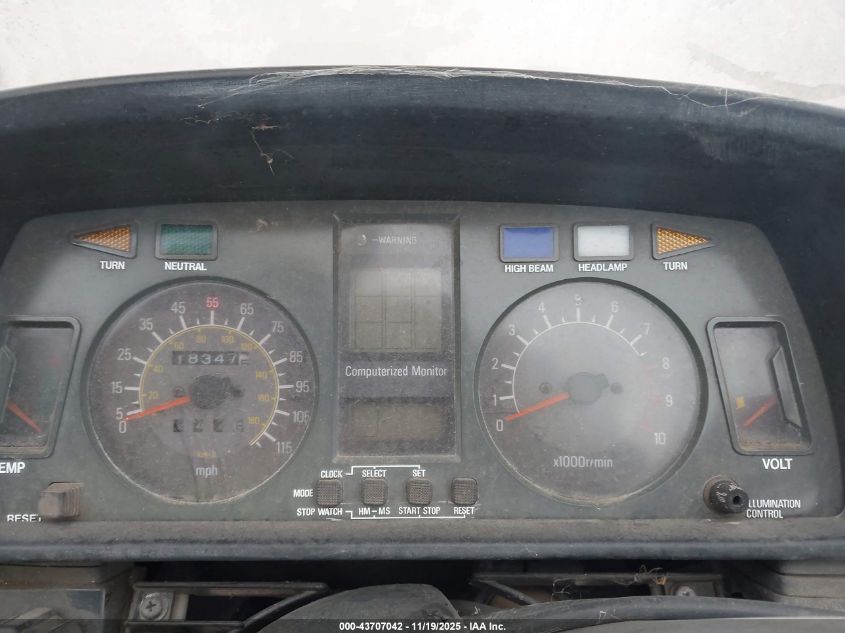 1993 Yamaha Xvz13 D VIN: JYA1NLE0XPA048430 Lot: 43707042