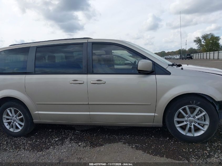 2013 Dodge Grand Caravan Sxt VIN: 2C4RDGCG4DR643525 Lot: 43707048