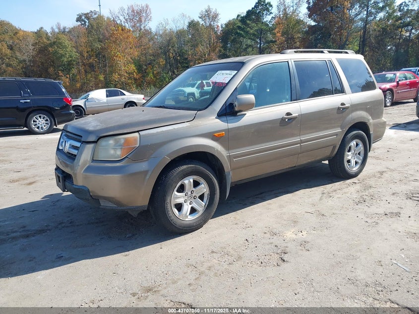 5FNYF28288B005754 2008 HONDA PILOT photo no. 2