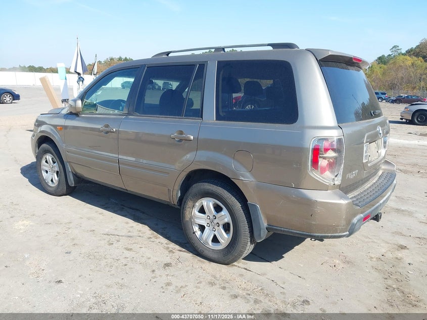 5FNYF28288B005754 2008 HONDA PILOT photo no. 3