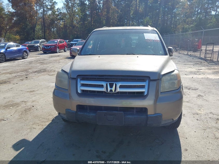 5FNYF28288B005754 2008 HONDA PILOT photo no. 6