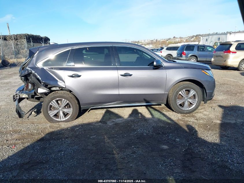 2020 Acura Mdx Standard VIN: 5J8YD4H30LL041620 Lot: 43707060