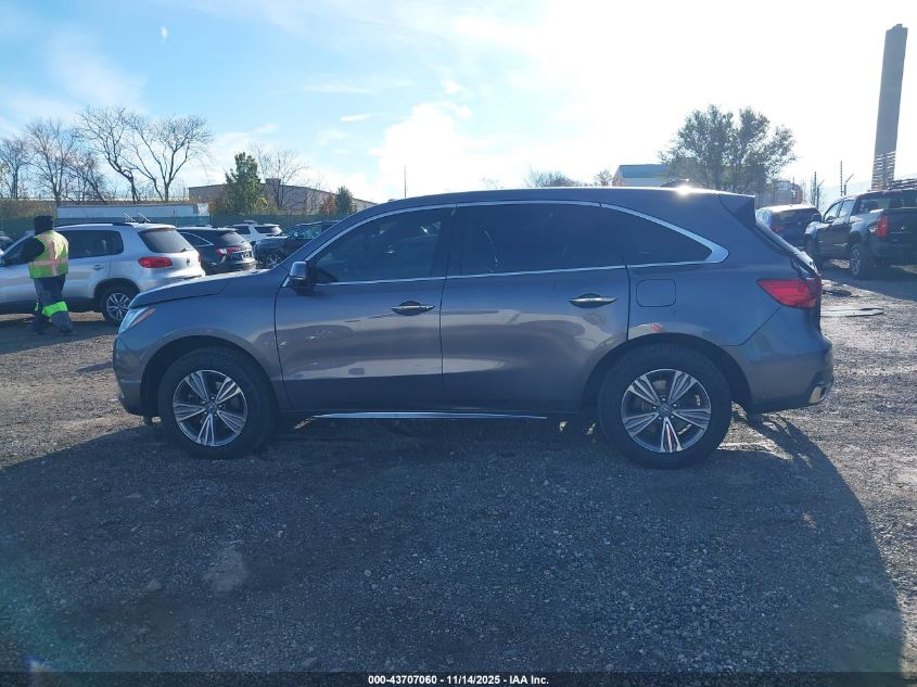 2020 Acura Mdx Standard VIN: 5J8YD4H30LL041620 Lot: 43707060