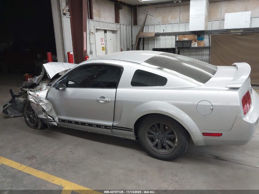 2006 Ford Mustang V6 VIN: 1ZVFT80N265138322 Lot: 43707125