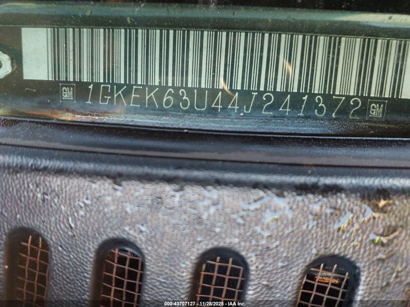 2004 GMC Yukon Denali VIN: 1GKEK63U44J241372 Lot: 43707127