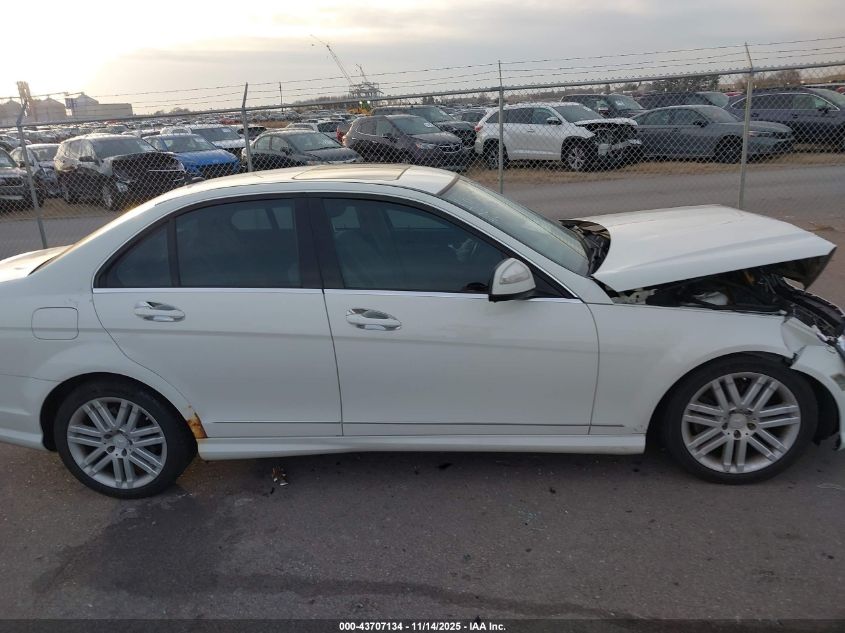 2009 Mercedes-Benz C 300 Luxury 4Matic/Sport 4Matic VIN: WDDGF81X99R067380 Lot: 43707134