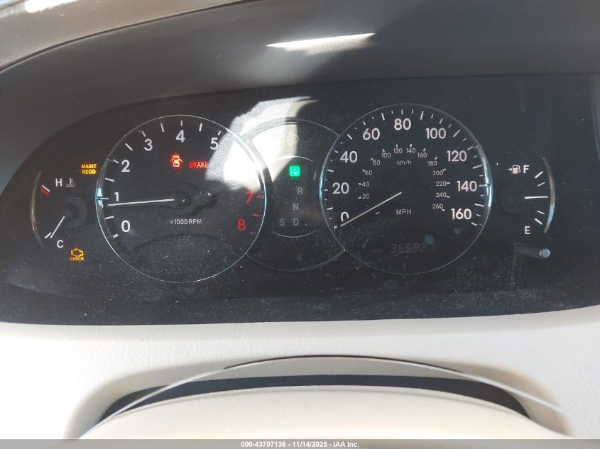 2006 Toyota Avalon Xls VIN: 4T1BK36B66U160023 Lot: 43707136