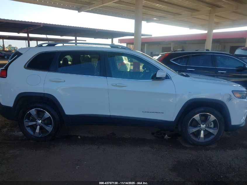 2019 Jeep Cherokee Limited 4X4 VIN: 1C4PJMDX5KD304298 Lot: 43707138