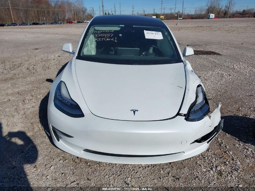 2019 Tesla Model 3 Long Range/Mid Range/Standard Range/Standard Range Plus VIN: 5YJ3E1EA1KF436253 Lot: 43707157