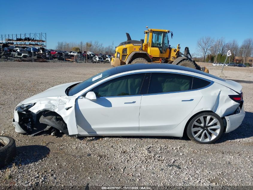 2019 Tesla Model 3 Long Range/Mid Range/Standard Range/Standard Range Plus VIN: 5YJ3E1EA1KF436253 Lot: 43707157