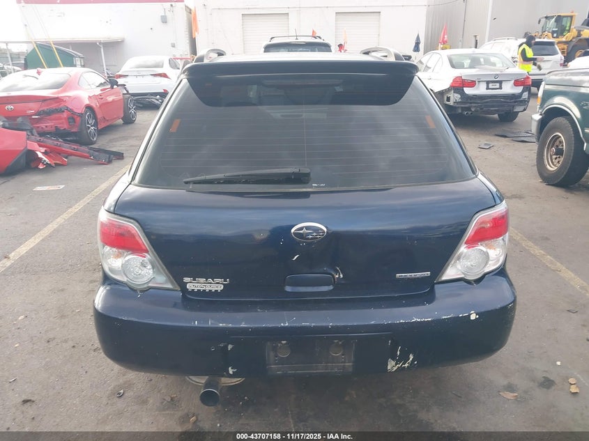 2006 Subaru Impreza 2.5I VIN: JF1GG67606H812972 Lot: 43707158