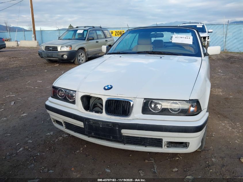 1999 BMW 323Ic VIN: WBABJ8337XEM26109 Lot: 43707163