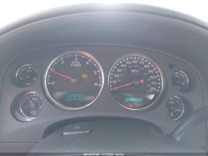 2007 Chevrolet Avalanche 1500 Lt VIN: 3GNFK12357G258920 Lot: 43707165