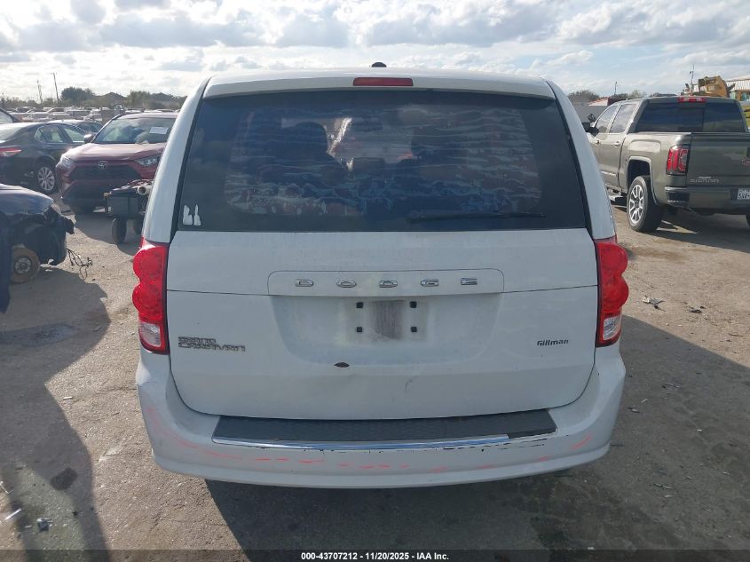 2016 Dodge Grand Caravan American Value Pkg VIN: 2C4RDGBG8GR134673 Lot: 43707212