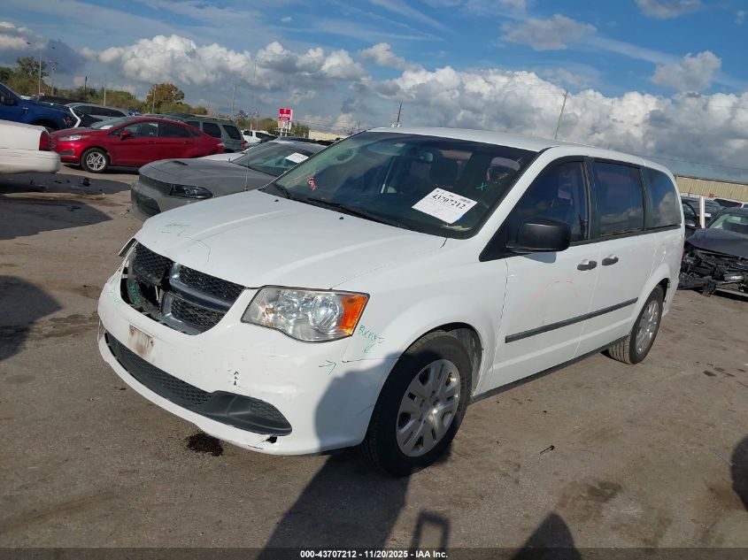 2016 Dodge Grand Caravan American Value Pkg VIN: 2C4RDGBG8GR134673 Lot: 43707212
