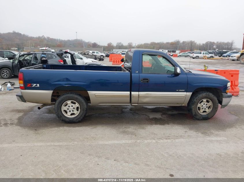 2002 Chevrolet Silverado 1500 Ls VIN: 1GCEK14T32Z151889 Lot: 43707214