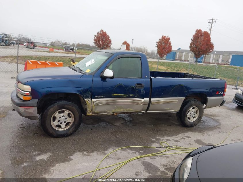 2002 Chevrolet Silverado 1500 Ls VIN: 1GCEK14T32Z151889 Lot: 43707214