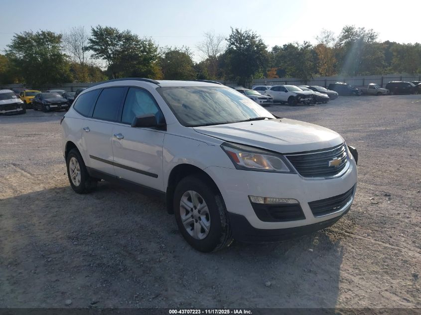 2017 CHEVROLET TRAVERSE LS - 1GNKRFED7HJ174593