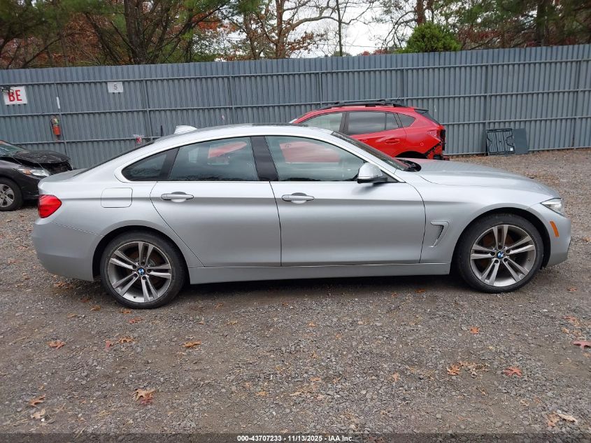 2017 BMW 430I Gran Coupe xDrive VIN: WBA4F9C52HG439941 Lot: 43707233