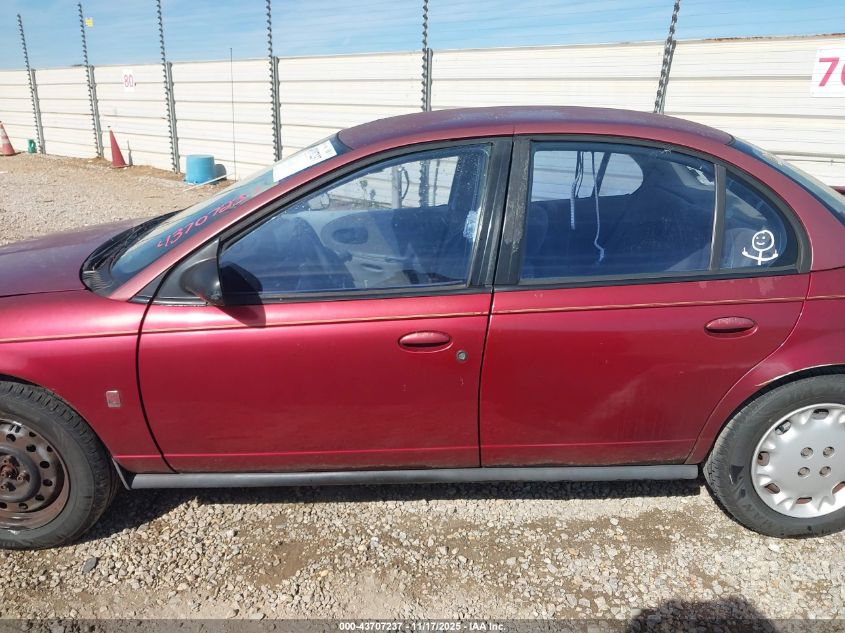 1996 Saturn Sl2 VIN: 1G8ZK527XTZ357673 Lot: 43707237