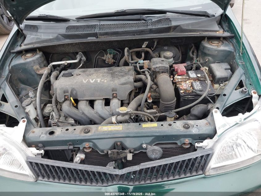 2002 Toyota Echo VIN: JTDAT123020211582 Lot: 43707249