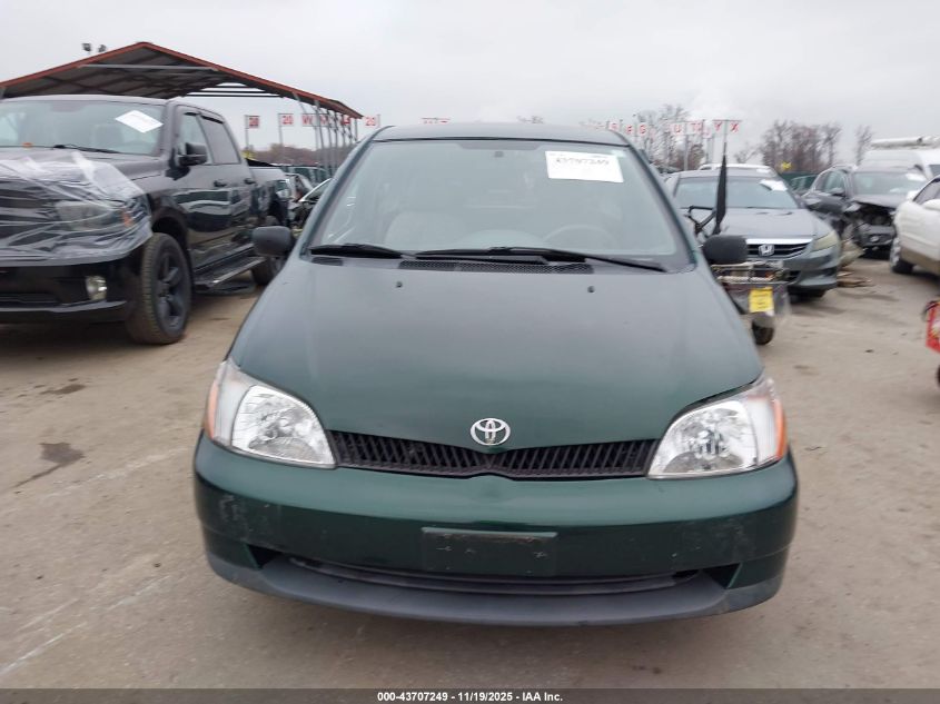 2002 Toyota Echo VIN: JTDAT123020211582 Lot: 43707249