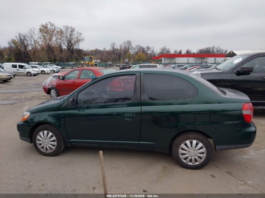 2002 Toyota Echo VIN: JTDAT123020211582 Lot: 43707249