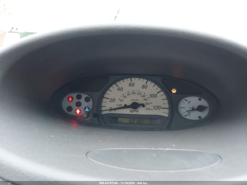 2002 Toyota Echo VIN: JTDAT123020211582 Lot: 43707249