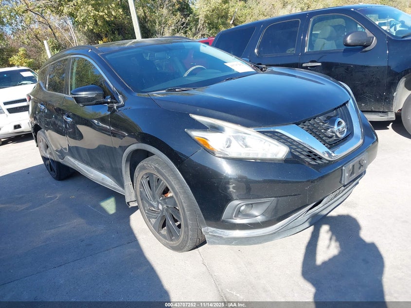 2017 NISSAN MURANO PLATINUM - 5N1AZ2MG4HN152015