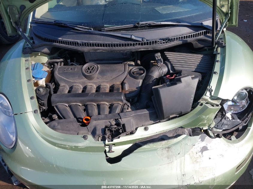 2009 Volkswagen New Beetle 2.5L VIN: 3VWPW31C79M501580 Lot: 43707256